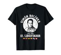 Simón Bolívar El Libertador South American Independence T-Shirt