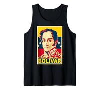 Simon Bolivar Venezuela Propaganda Tank Top