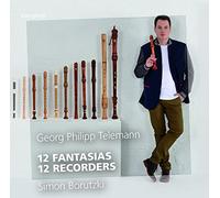 Simon Borutzki - Telemann: 12 Fantasias
