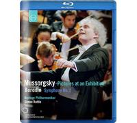 SIMON/BP RATTLE - BILDER EINER AUSSTELLUNG/SINF.2 BLU-RAY NEW