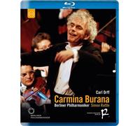 SIMON/BP RATTLE - CARMINA BURANA BLU-RAY NEW ORFF,CARL