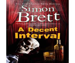 Simon Brett A Decent Interval Paperback Book Simon Brett Multicolor