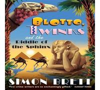 Simon Brett Blotto, Twinks & Riddle of the Sphinx Paperback Book Simon Brett Multicolor