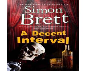 Simon Brett Decent Interval Hardcover Book Simon Brett Multicolor