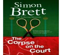 Simon Brett The Corpse on the Court Paperback Book Simon Brett Multicolor
