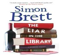 Simon Brett The Liar in the Library Paperback Book Simon Brett Multicolor