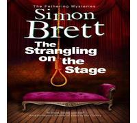 Simon Brett The Strangling on the Stage Paperback Book Simon Brett Multicolor