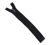 Simon Browne Crafts 22 Inch 56cm Zip No3 Closed End Nylon Dress Skirt Etc 41 Colours BUY 1 Or 2 456D, 310 Black, Pack of 1