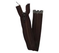 Simon Browne Crafts Open End Zip 26 inch Nylon No5 66cm Coat Jacket 27 Colours BUY 1 or 2 Zips 654D, 8989 Dark Brown, 2