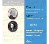 Simon Callaghan, Sinfonieorchester St Gallen - Reinecke & Sauer: Piano Concertos