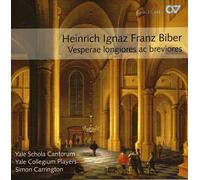 Yale Schola Cantorum – Heinrich Ignaz Franz Biber: Vesperae Longiores – CD (US import)