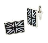 Simon Carter Cufflinks Union Jack - Black