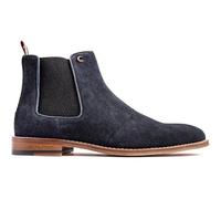 Simon Carter Mens Elgar 2 Chelsea Boots - Blue Suede - Size UK 7
