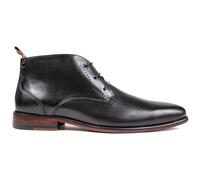 Simon Carter Mens Collie Chukka Boots - Black Leather - Size UK 8