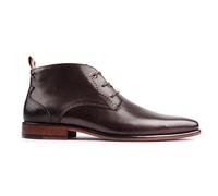 Simon Carter Mens Collie Chukka Boots - Brown Leather - Size UK 11.5