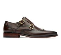 Simon Carter Mens Spaniel Monk Shoes Brown