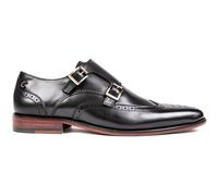 Simon Carter Mens Spaniel Shoes - Black Leather - Size UK 7