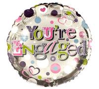 Simon Elvin 18 Inch Engagement Balloon Multicoloured (One Size)