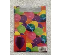 Simon Elvin - 2 Sheets of Gift Wrap and 2 Gift Tags - Balloons