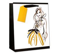 Simon Elvin - Art Deco Glittered Medium Gift Bag