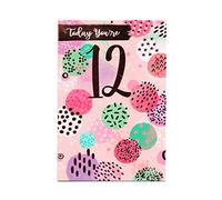 Simon Elvin Birthday Card for Twelve (12) 12th Year Old Girl