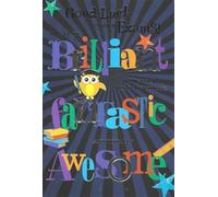 Simon Elvin Good Luck in Your Exams Greeting Card, Brilliant Fantastic Awesome Design, Colourful School Theme