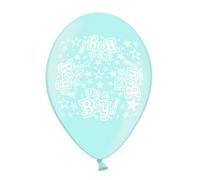 Simon Elvin Its A Boy Latex Balloons (Pack Of 10) Blue (10In)