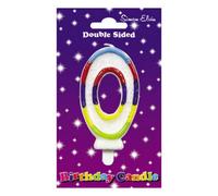 Simon Elvin Multicoloured Birthday/anniversary Number Candles (Pack Of 6) Multicoloured (7)