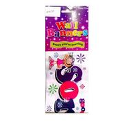 Simon Elvin Sorry Youre Leaving Wall Banner Multicoloured (One Size)