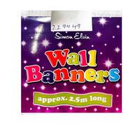 Simon Elvin Stars Wall Banner Multicoloured (One Size)