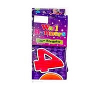 Simon Elvin Text 40Th Birthday Banner Purple (One Size)