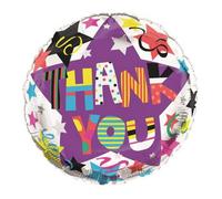 Simon Elvin Thank You Foil Balloon Multicoloured (One Size)