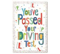 Simon Elvin You Have Passed Your Driving Test Greetings Card (Pack of 6) Simon Elvin Multicolor