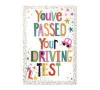 Simon Elvin You´ve Passed Your Driving Test Greetings Card (Pack of 6) Simon Elvin Multicolor