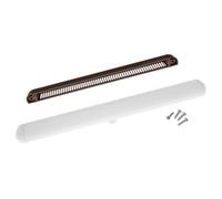 Simon Framevent Trickle Vent (3 Pack) - 2328Ea (300mm), Brown / White (Inside)