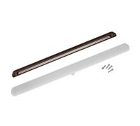 Simon Framevent Trickle Vent (3 Pack) - 3180Ea (400mm), Brown / White (Inside)