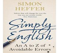 Simon Heffer Simply English Paperback Book Simon Heffer Multicolor