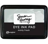 Simon Hurley Ranger Create. Dye Ink Pad-Minty Fresh, 6.9 x 9.8cm