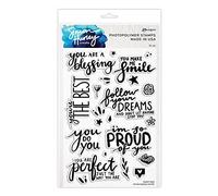 Simon Hurley SIMN Hurley Stamps, Encouraging Words, One Size