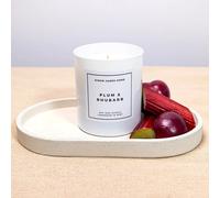Simon James Home Plum & Rhubarb Handmade Soy Wax Candle 220g