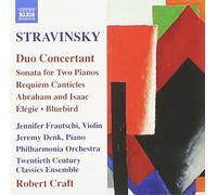 20Classics – Stravinsky: Duo Concertante / Duo Piano Sonata / Requiem Canticles – NAXOS
