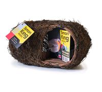 Simon King Garden Brushwood Robin Bird Nester, Rattan Nest-Brown