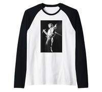 Simon Le Bon Duran Duran Live Sing Blue Silver Tour 1983 Raglan Baseball Tee