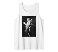 Simon Le Bon Duran Duran Live Sing Blue Silver Tour 1983 Tank Top