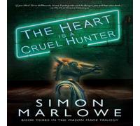 Simon Marlowe The Heart is a Cruel Hunter Paperback Book in White Simon Marlowe White