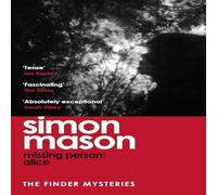 Simon Mason Missing Person: Alice Paperback Book in White Simon Mason White