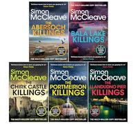 Simon McCleave DI Ruth Hunter Series 5 Books Collection Set (Chirk Castle Killings, Portmeirion Killings, Llandudno Pier Killings, Abersoch Killings, Bala Lake Killings)