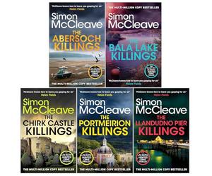 Simon McCleave DI Ruth Hunter Series 5 Books Collection Set (Chirk Castle Killings, Portmeirion Killings, Llandudno Pier Killings, Abersoch Killings, Bala Lake Killings)