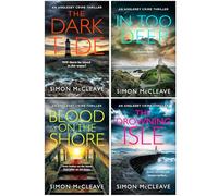 Simon McCleave The Anglesey Series 4 Books Collection Set (The Dark Tide, In Too Deep, Blood on the Shore & The Drowning Isle)
