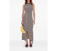 Simon Miller Sabine striped fringe knit midi dress - Black XS-S-M-L-XL